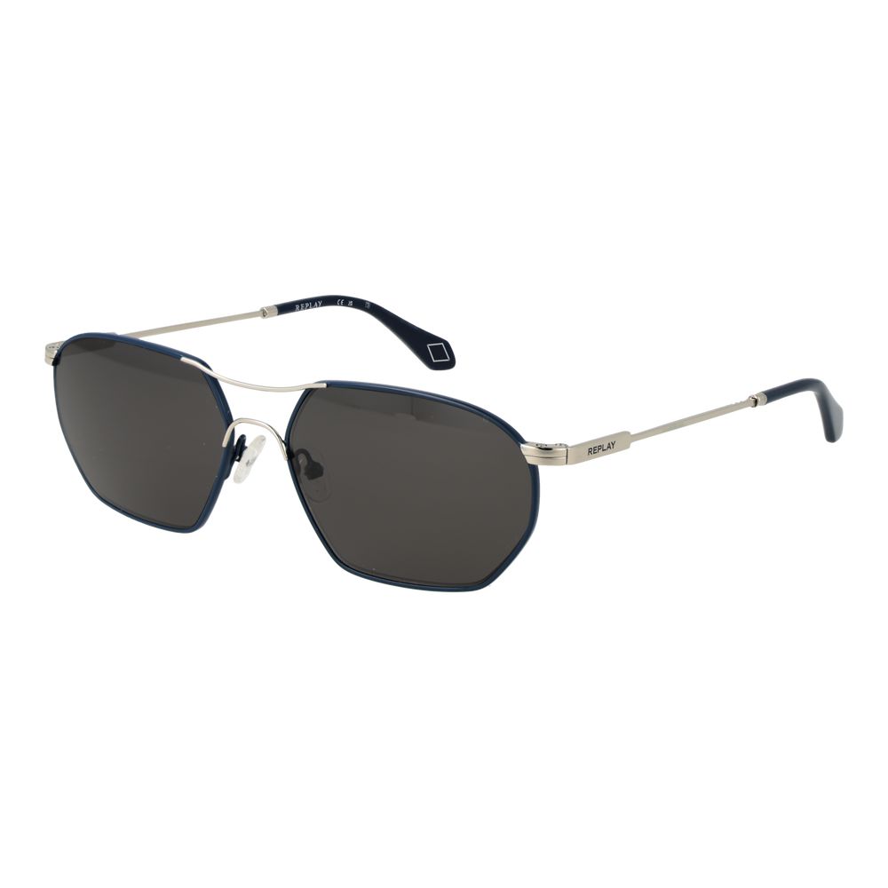 Silver Metal Sunglasses