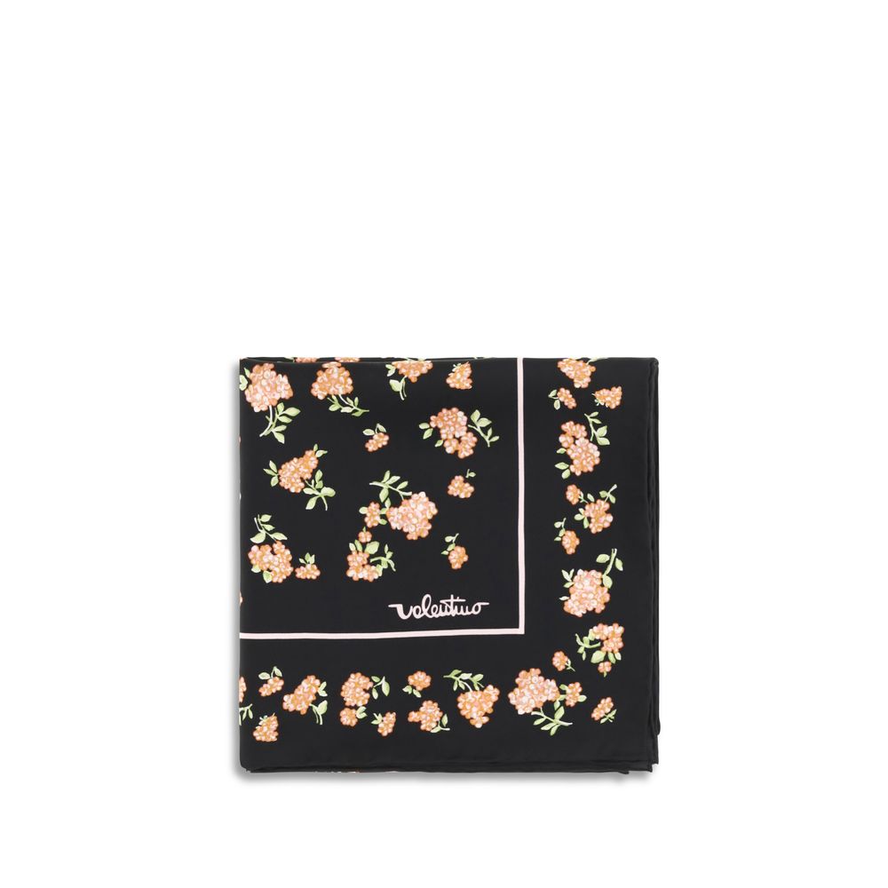 Black Silk Scarf