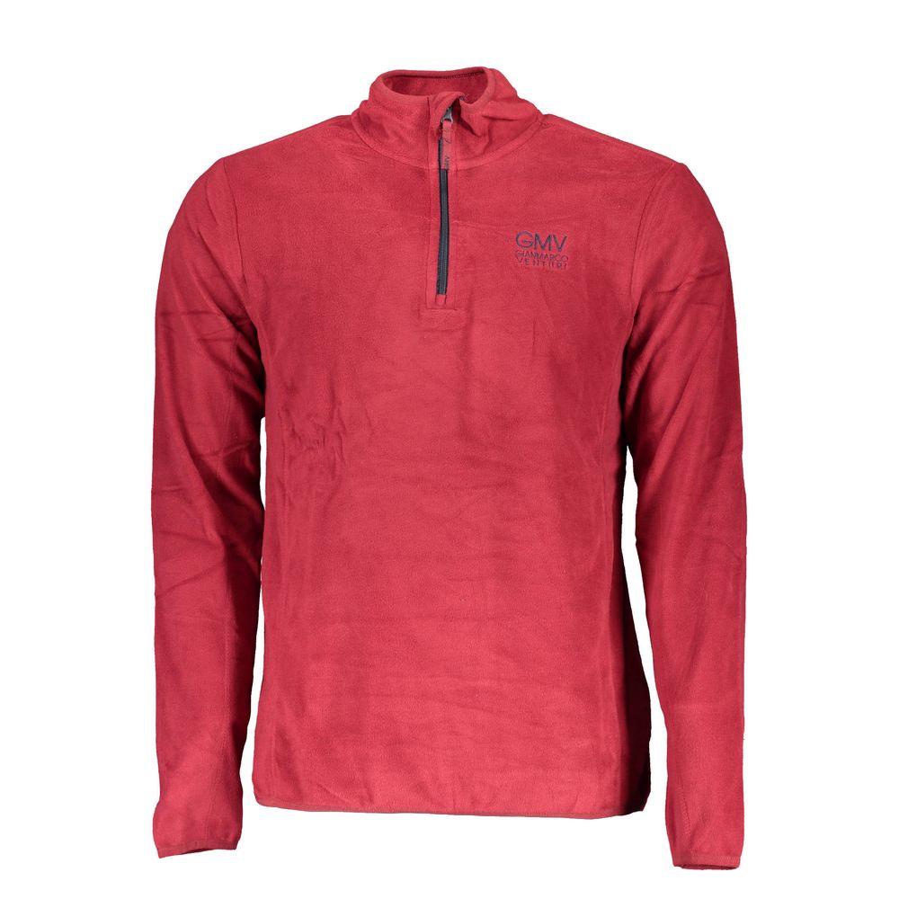 Rosso Polyester Mens Sweatshirt