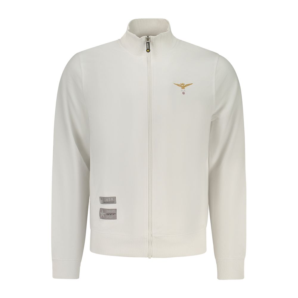Blue Cotton Men Sweatshirt