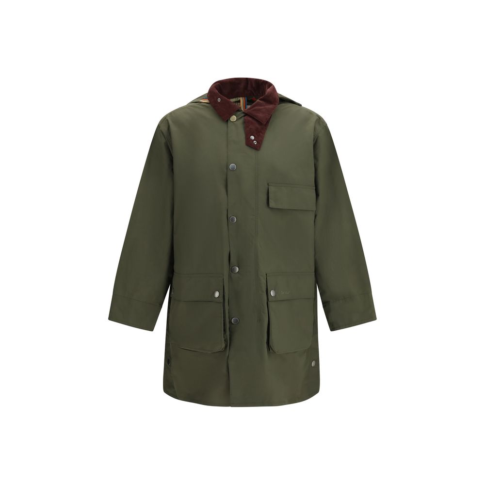 Bicolor Cotton Parka