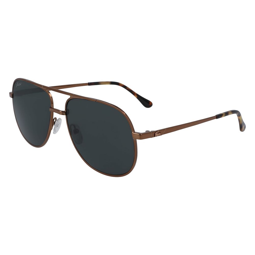 Brown Metal Sunglasses