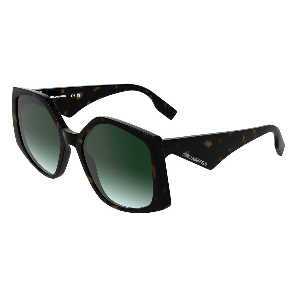 Brown Injected Sunglasses