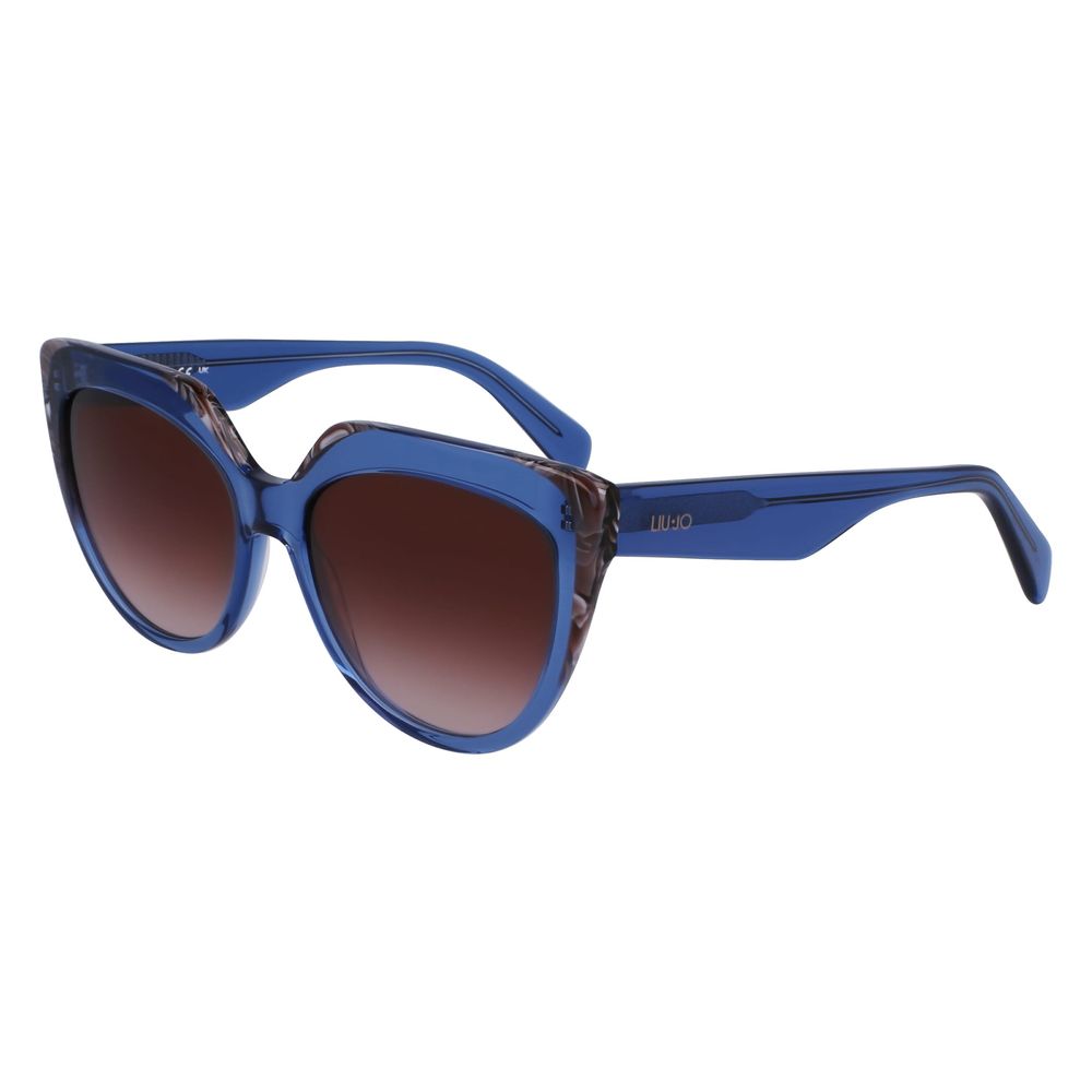 Blue Acetate Sunglasses