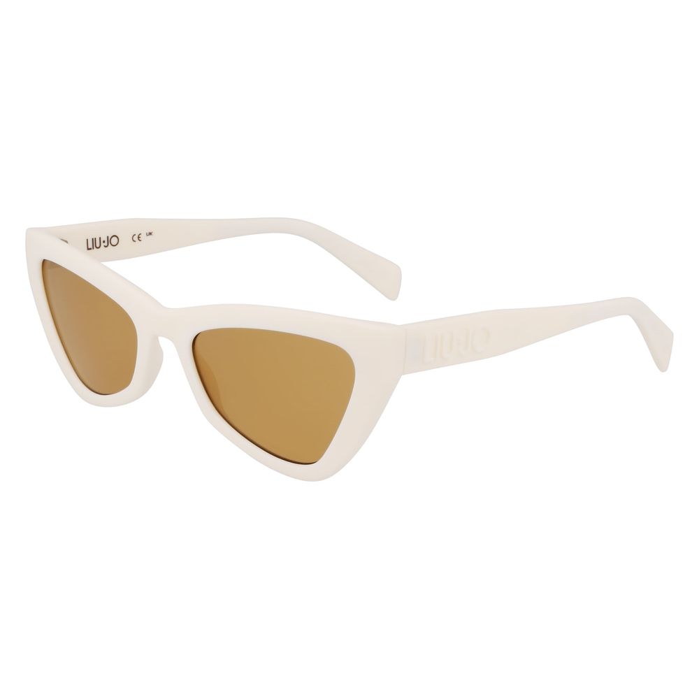 White Injected Sunglasses