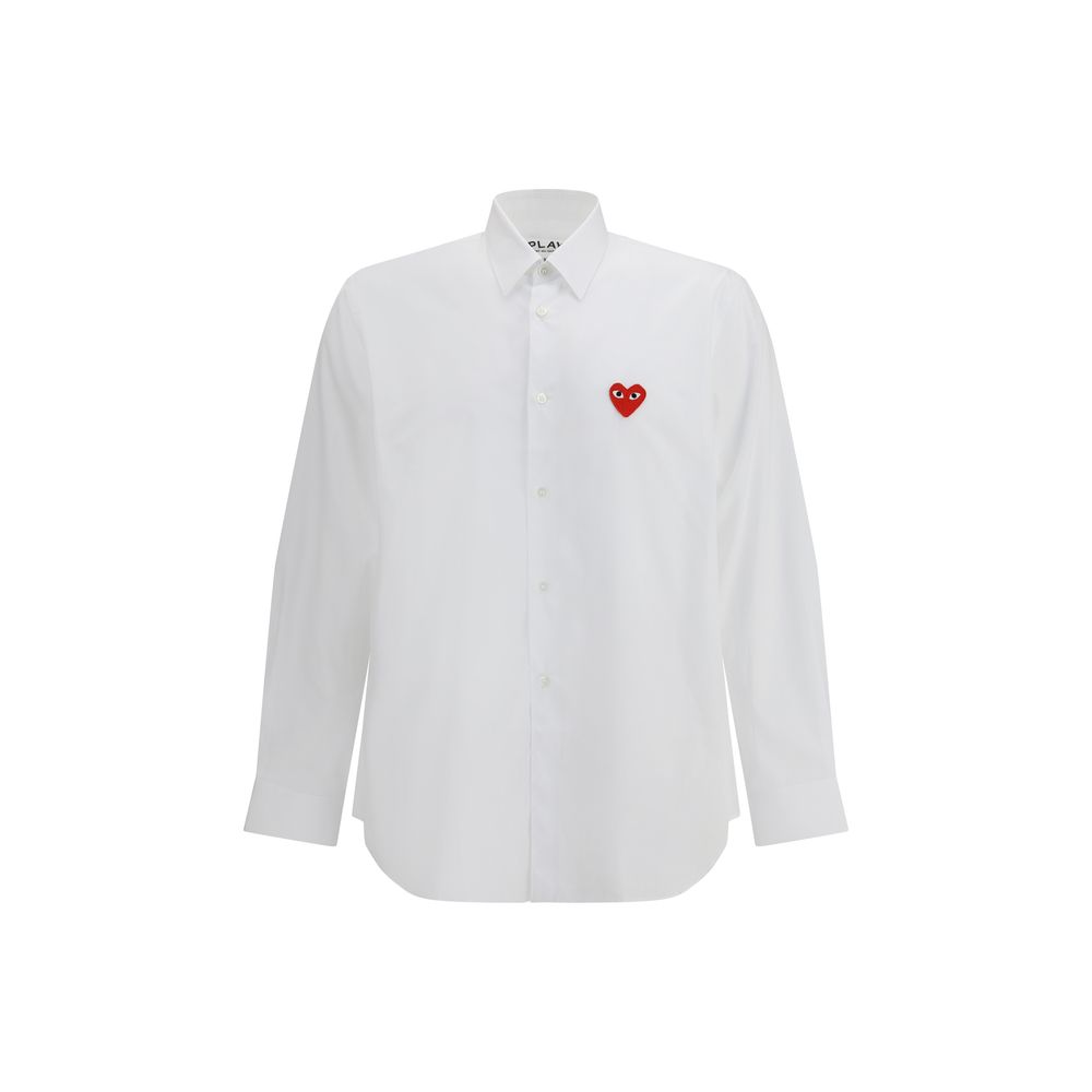 White Cotton Dress Shirt