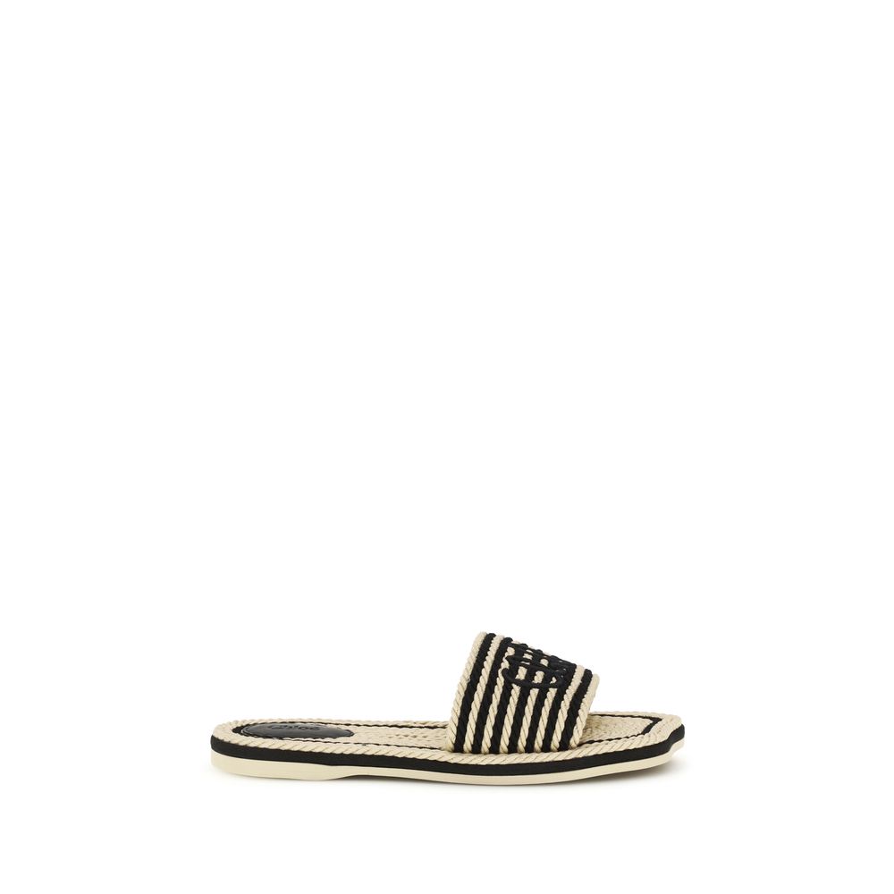 Multicolor Lamb Ovis Aries Aries Flat Sandals