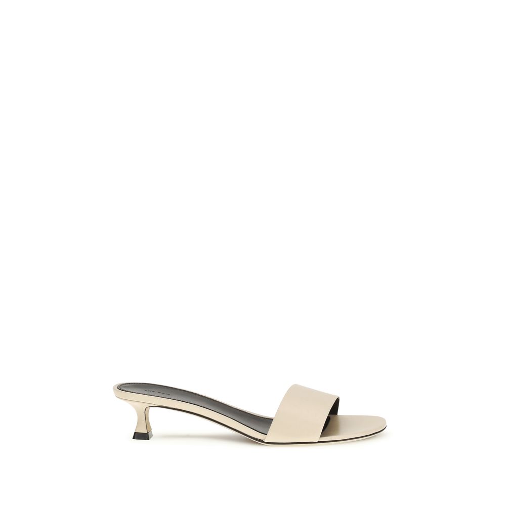 Beige Lamb Ovis Aries Aries Stiletto Heel Sandals