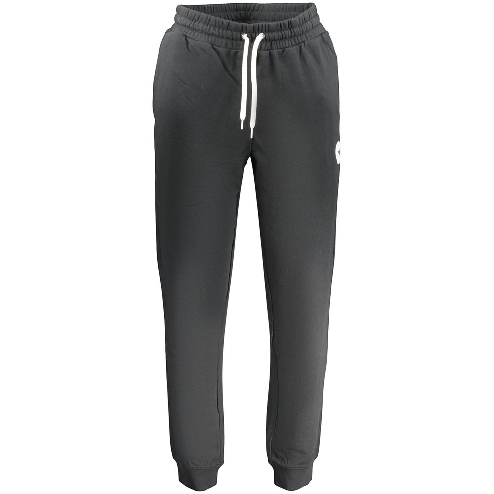 Black Cotton Men's Trouser