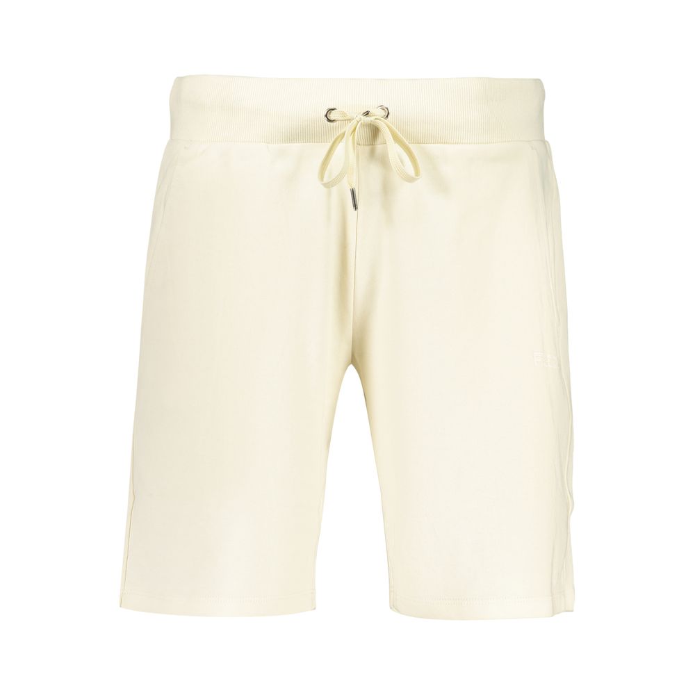 Beige Cotton Women's Shorts