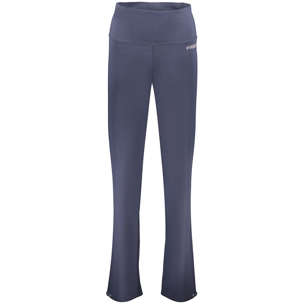 Blue Cotton Women's Trousers