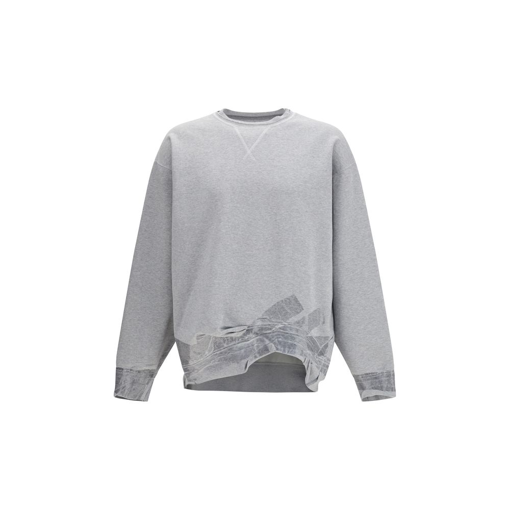 Gray Cotton Sweatshirt