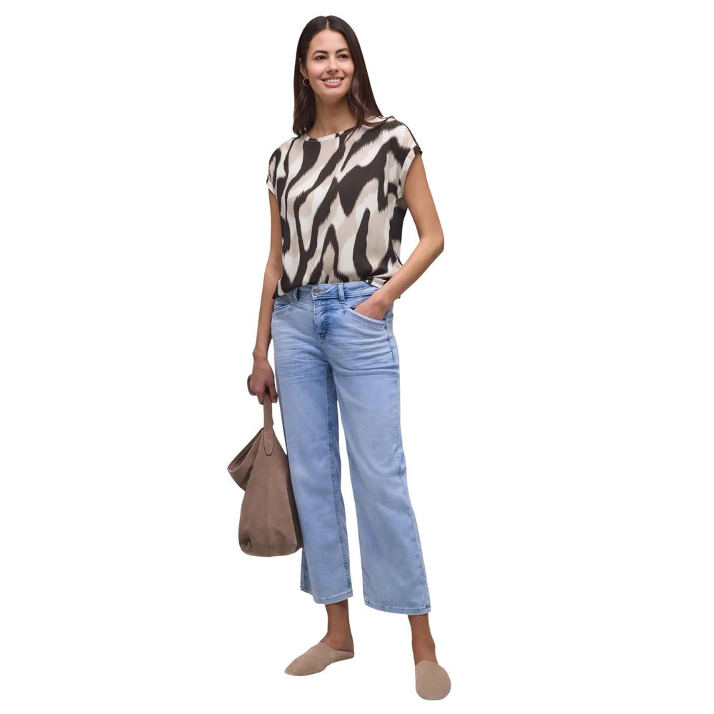 Brown Viscose Blouse