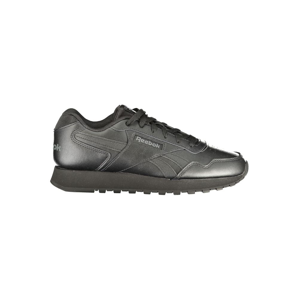 Black Polyurethane Men's Sneaker