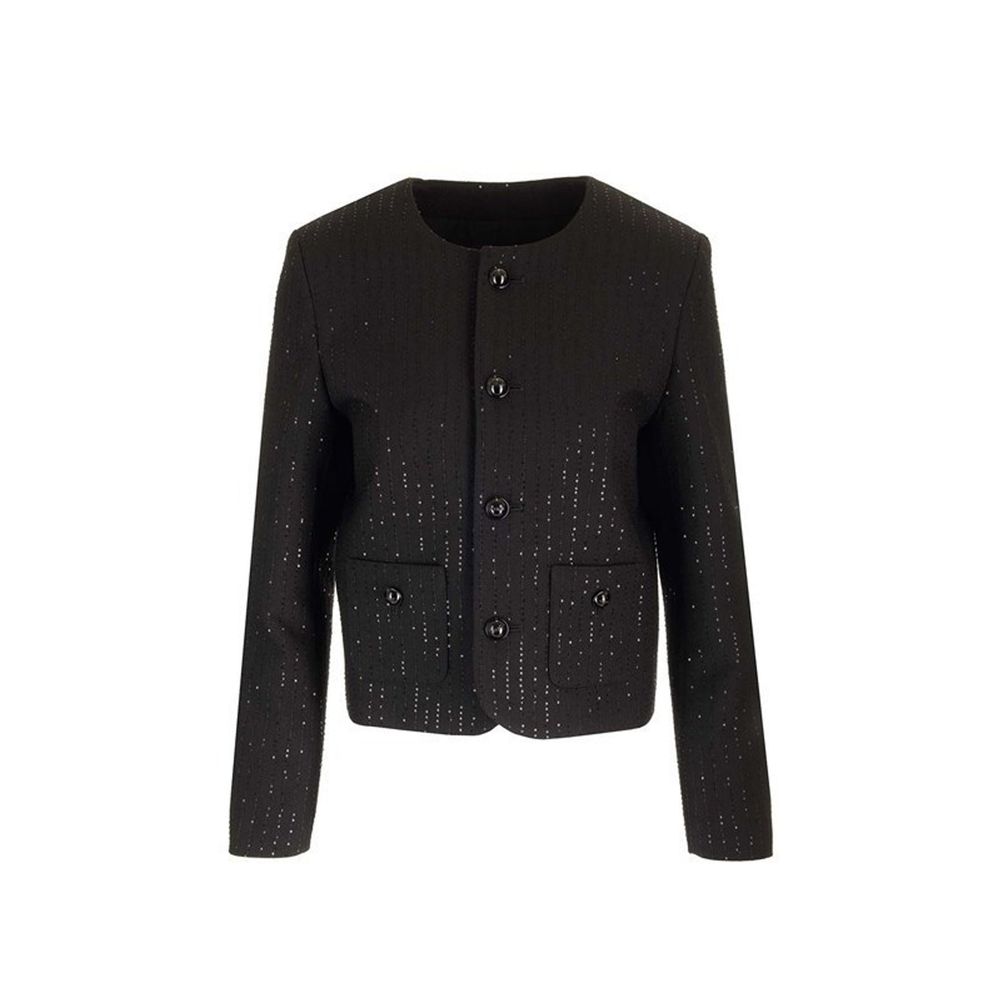 Black Polyamide Coat