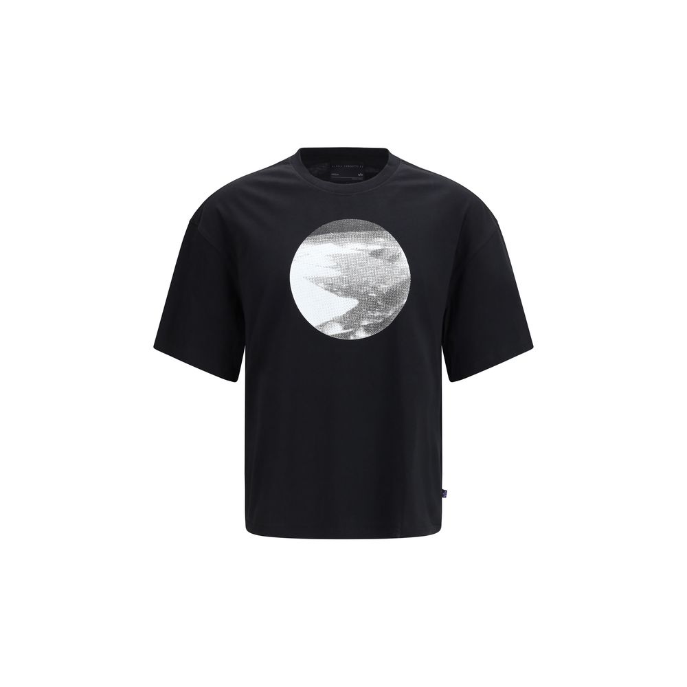 Black Cotton T-Shirt