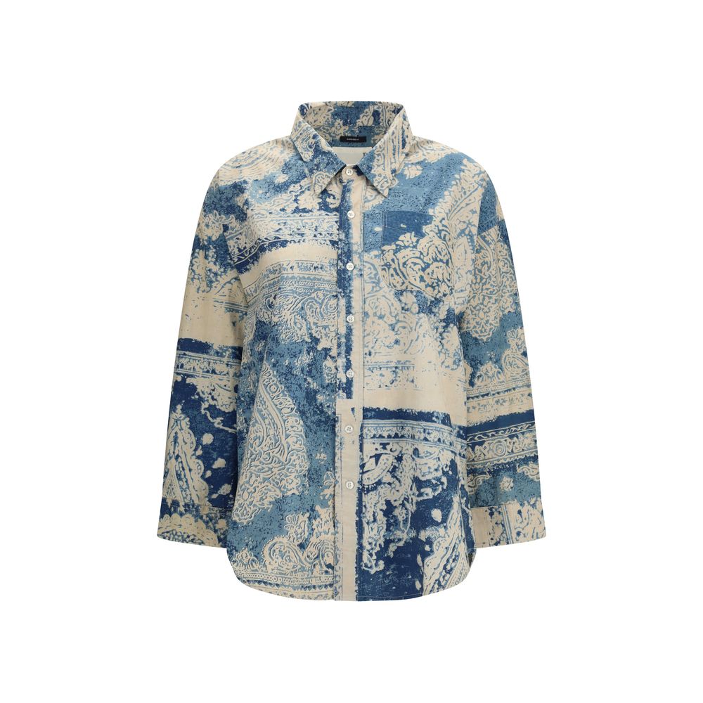 Multicolor Cotton Pattern Shirt