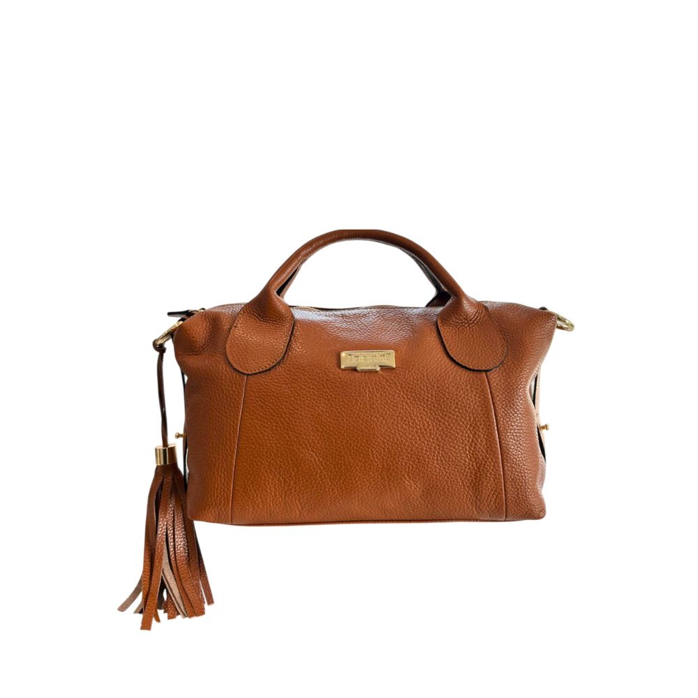 Brown Leather Women Handbag