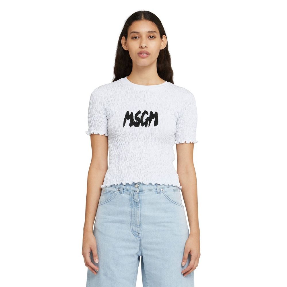 White Cotton T-Shirt