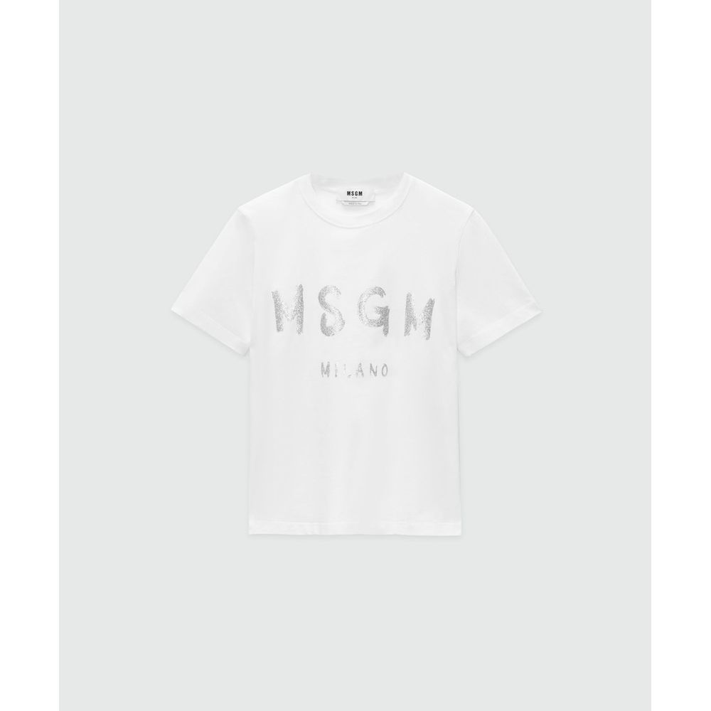 White Cotton T-Shirt