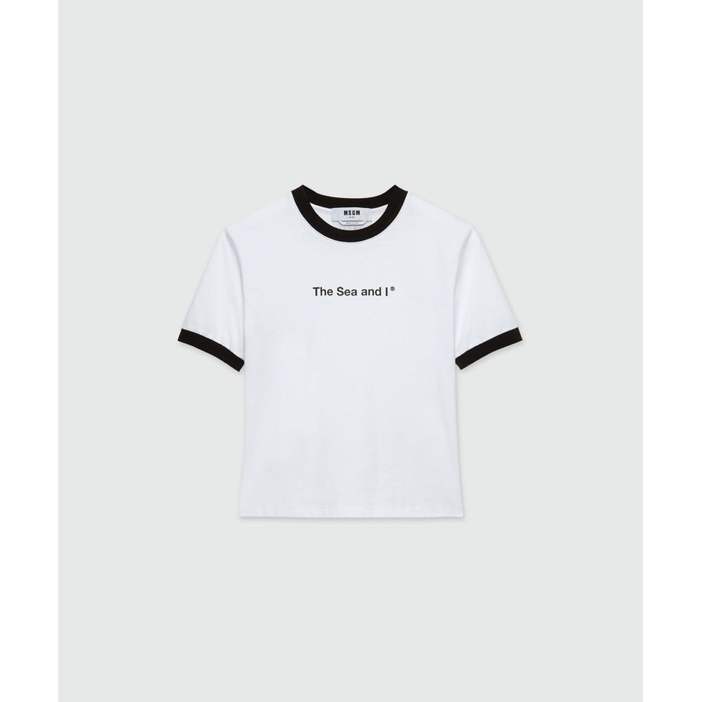 White Cotton T-Shirt
