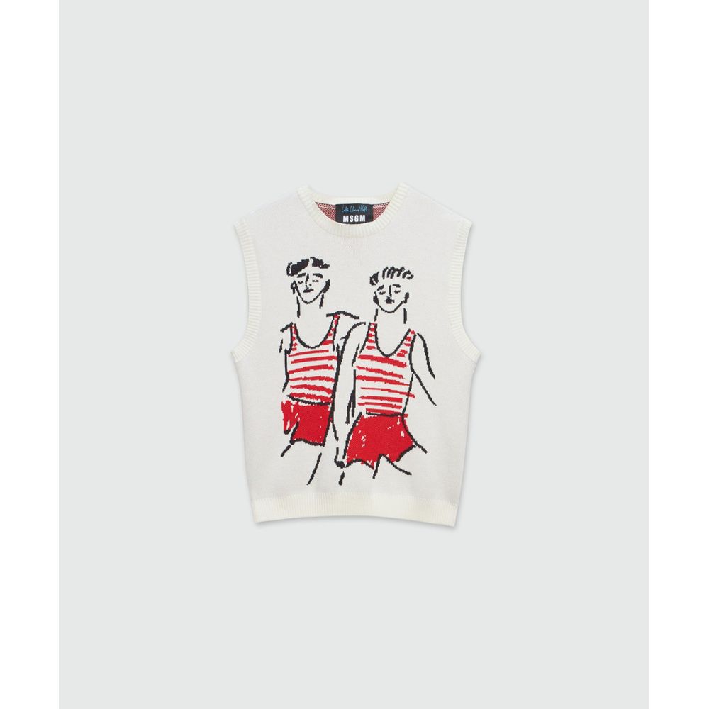 White Cotton Tank Tops