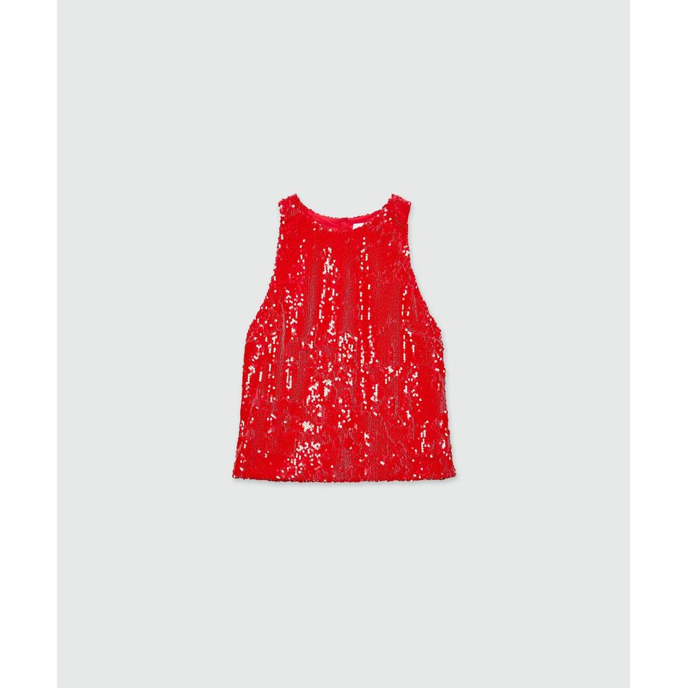 Multicolor Polyester Tank Tops