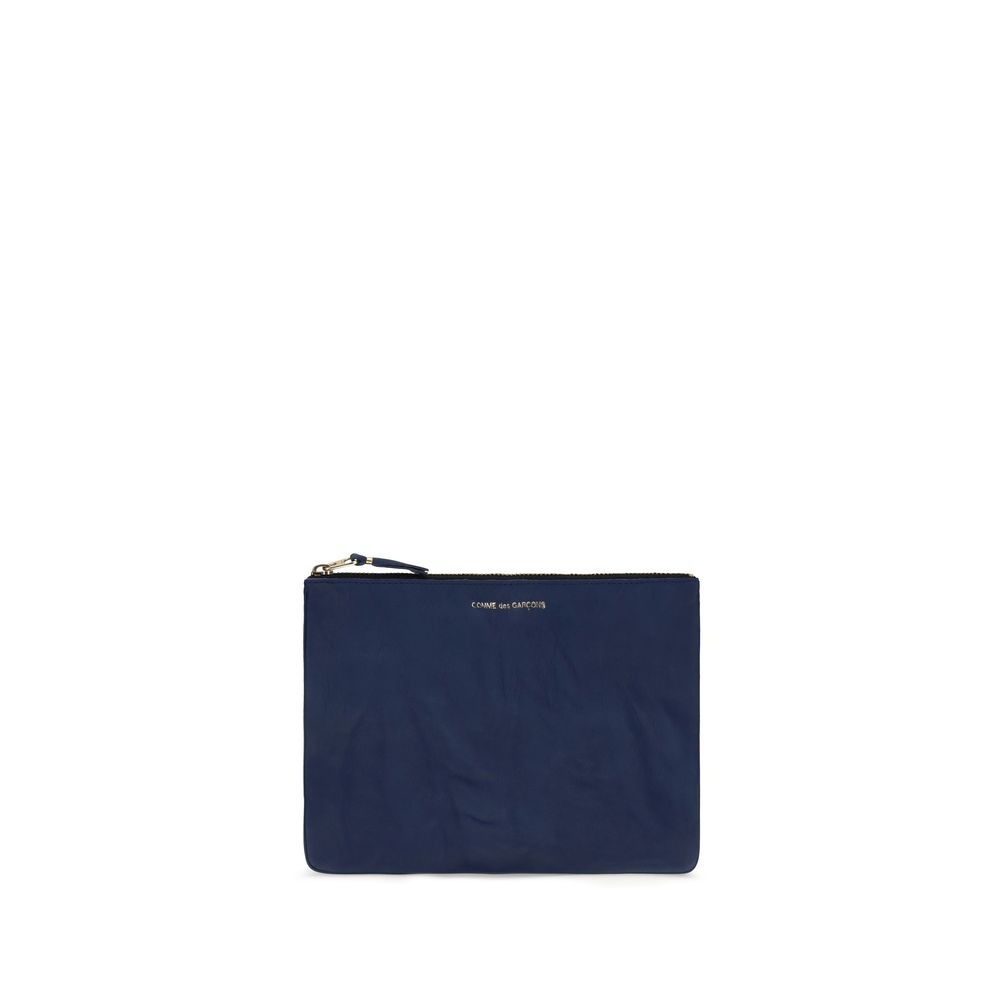 Blue Calf Leather Bos Taurus Wallet