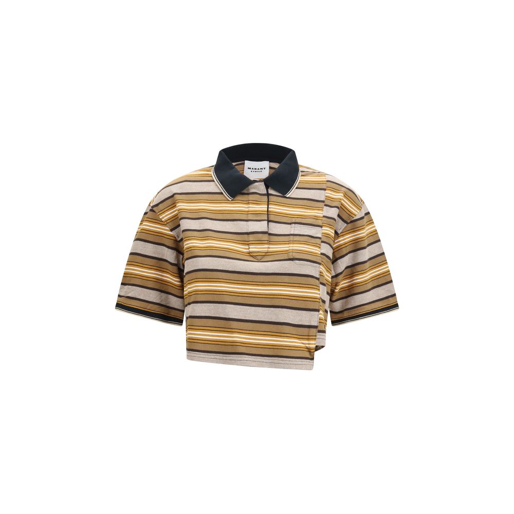 Beige Cotton Polo Shirt