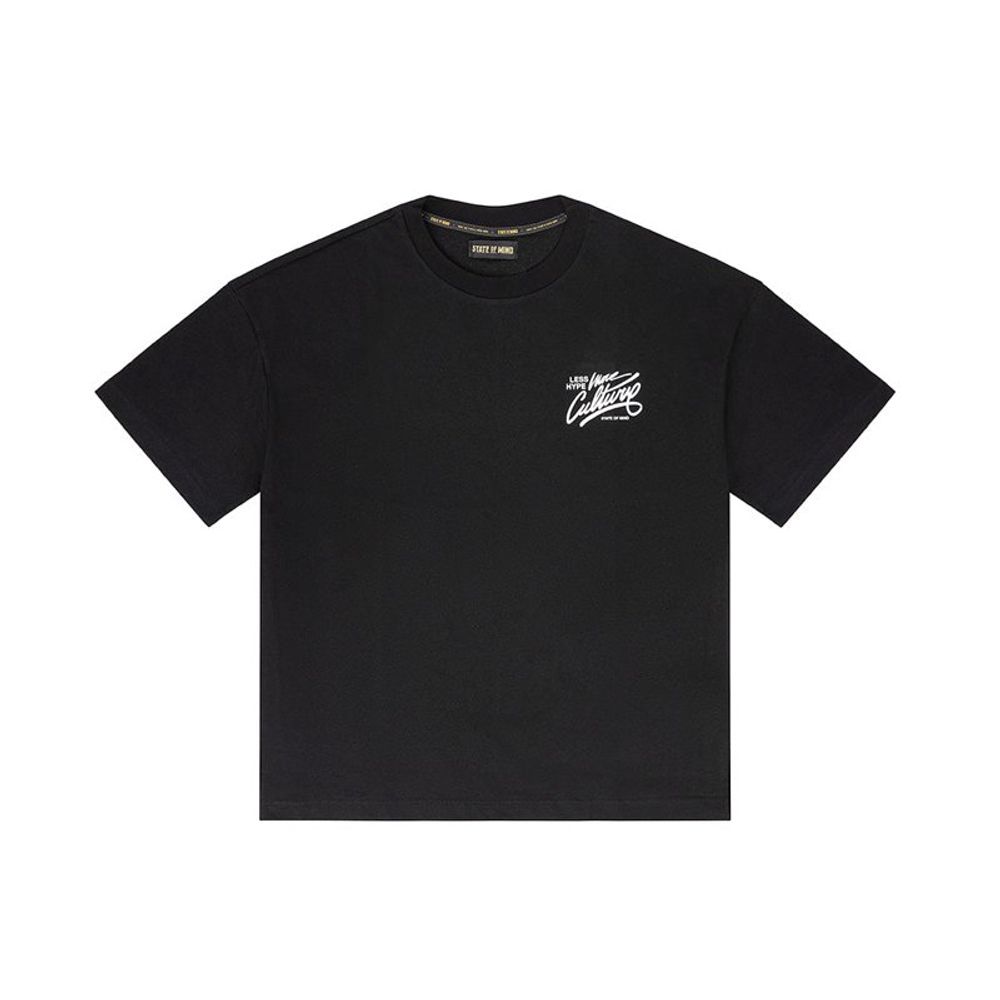 Black Cotton T-Shirt