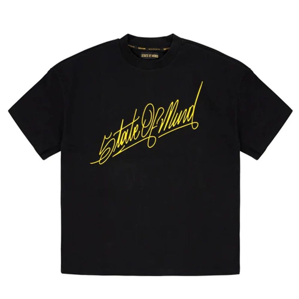 Black Cotton T-Shirt