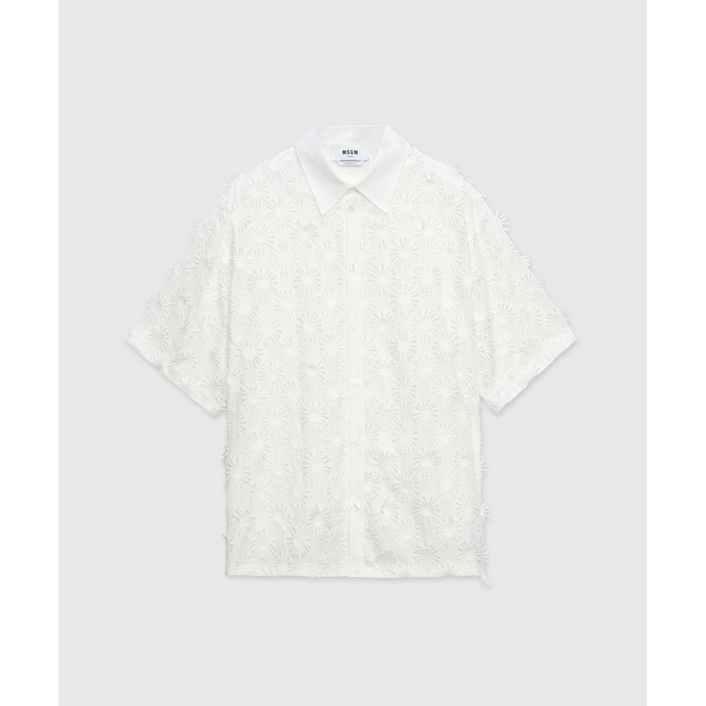 White Polyester Blouse