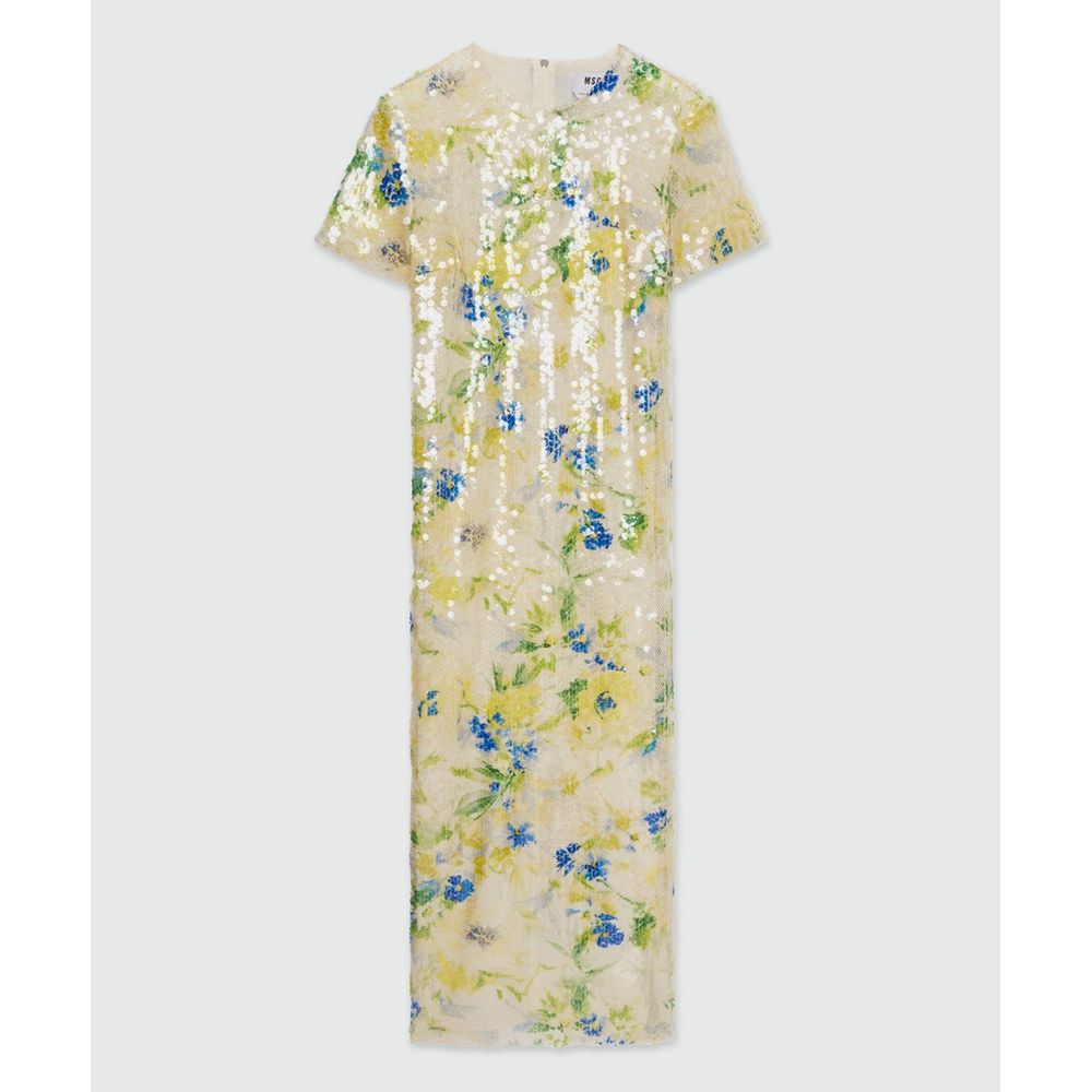 Bicolor Polyester Cocktail Dress