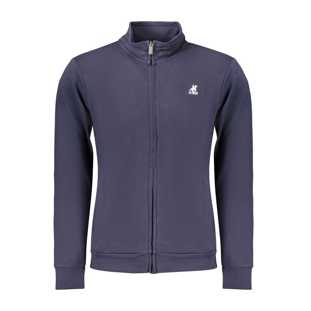 Blue Cotton Men's Sweatshirt