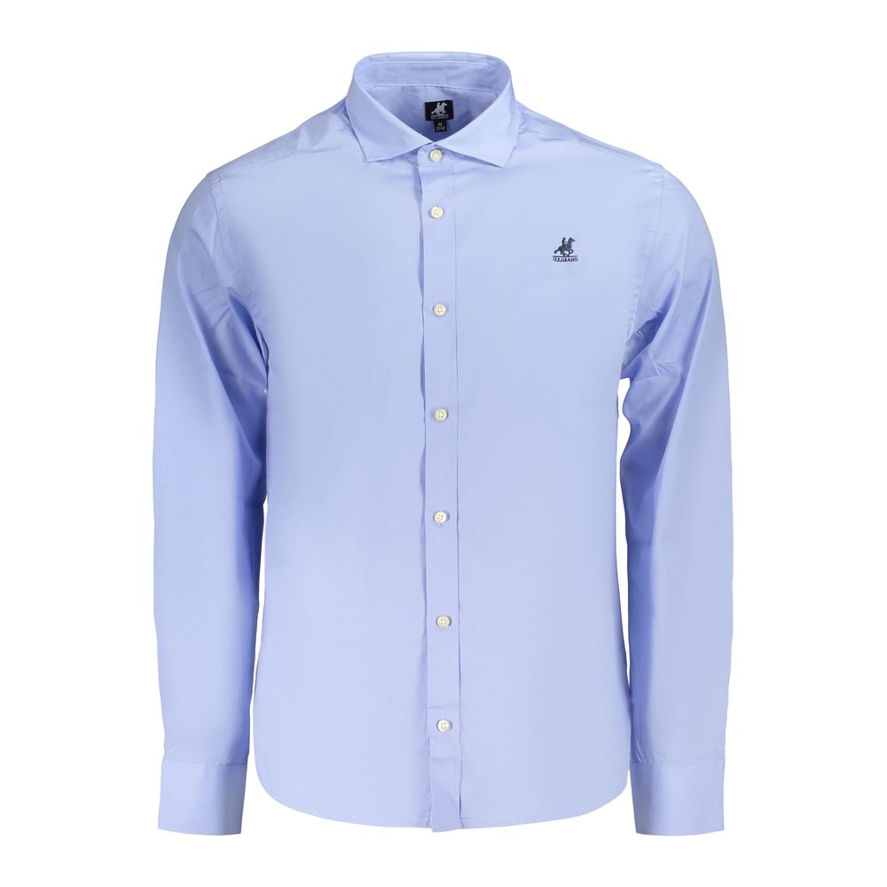 Azzurro Cotton Men's Shirt