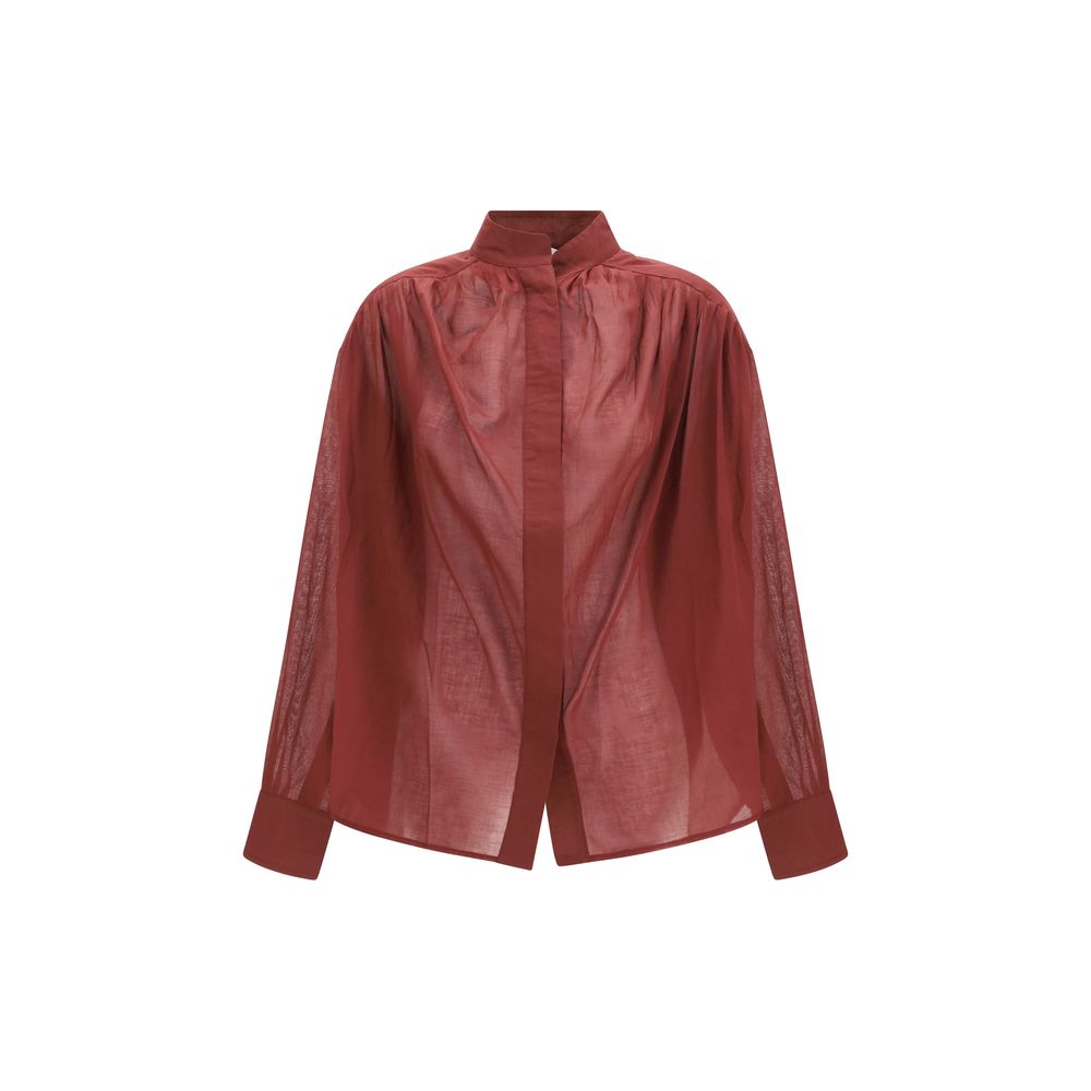 Bordeaux Cotton Shirt