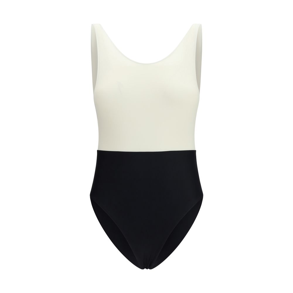 Multicolor Polyamide One-Piece Swimsuit