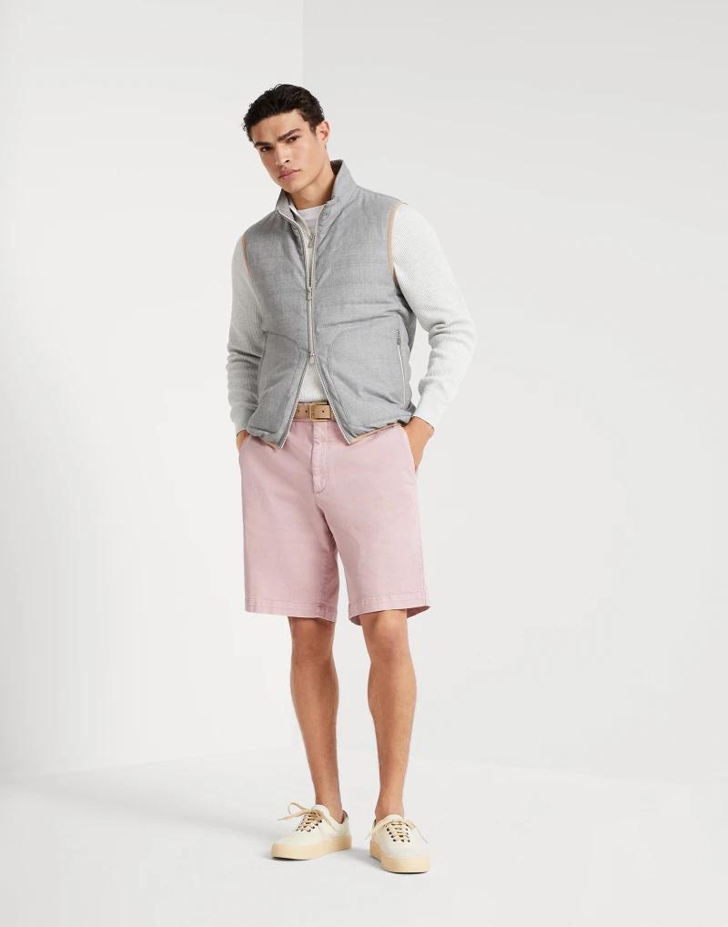 Multicolor Wool Sleveless Jacket