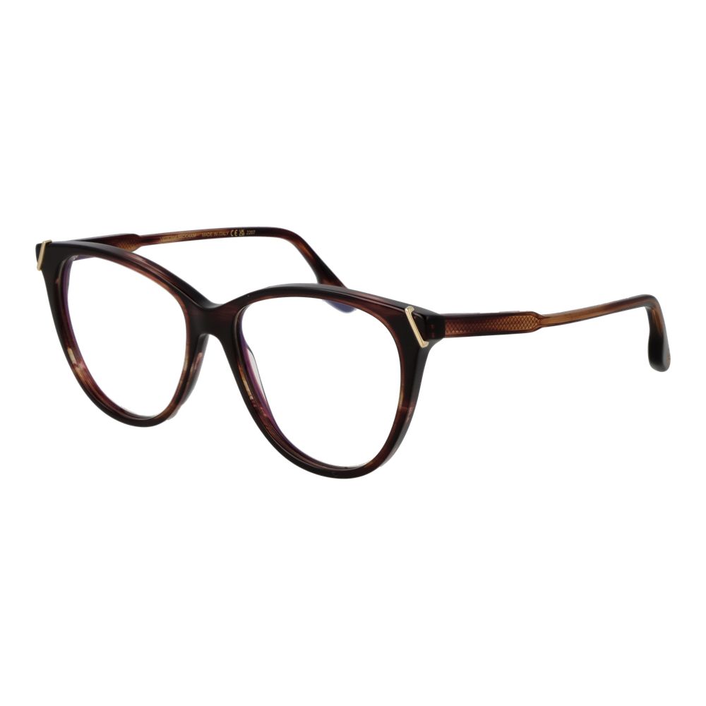 Victoria Beckham Brown Acetate Glasses (frames) Accessory - Women