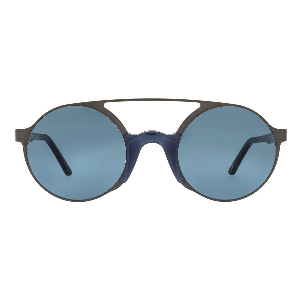 Gray Metal Sunglasses