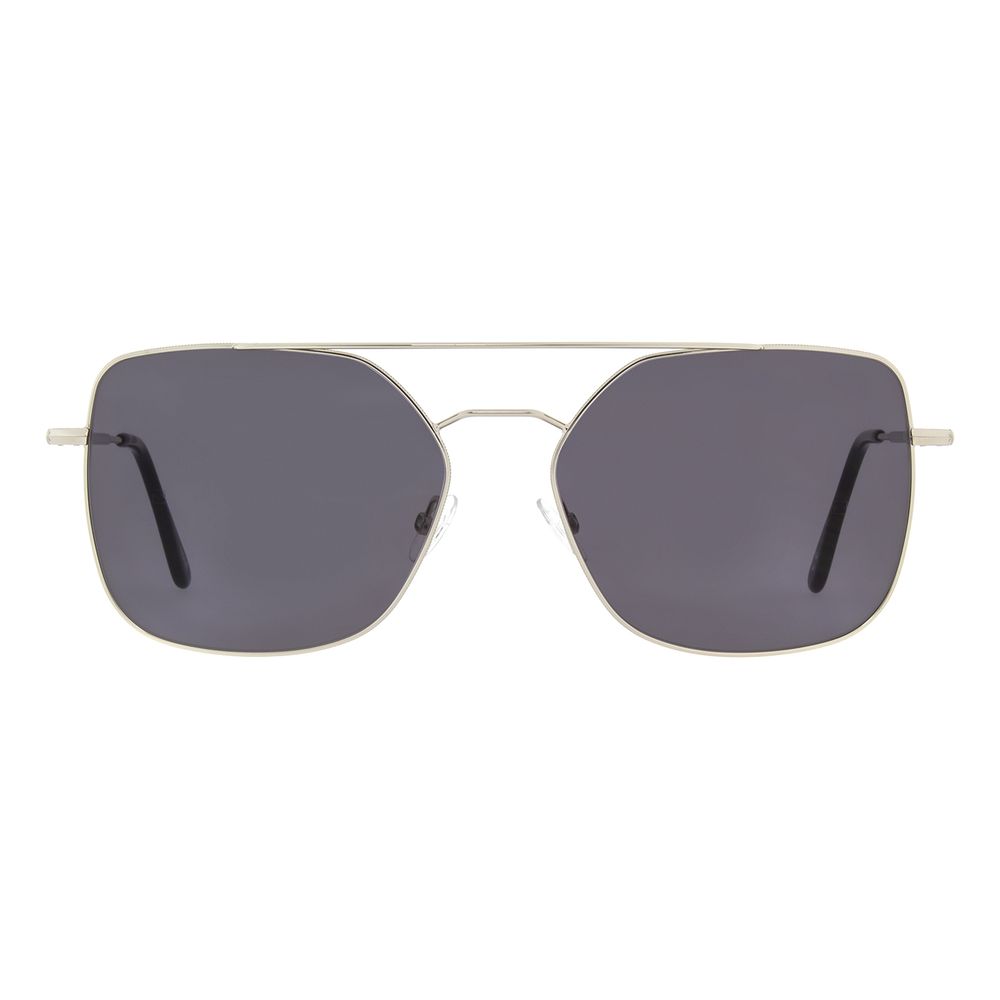 Silver Metal Sunglasses
