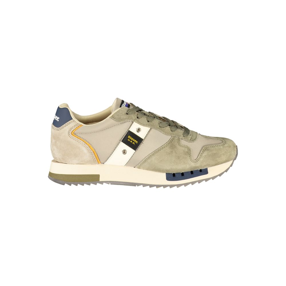 Verde Poliuretano Uomo Sneaker