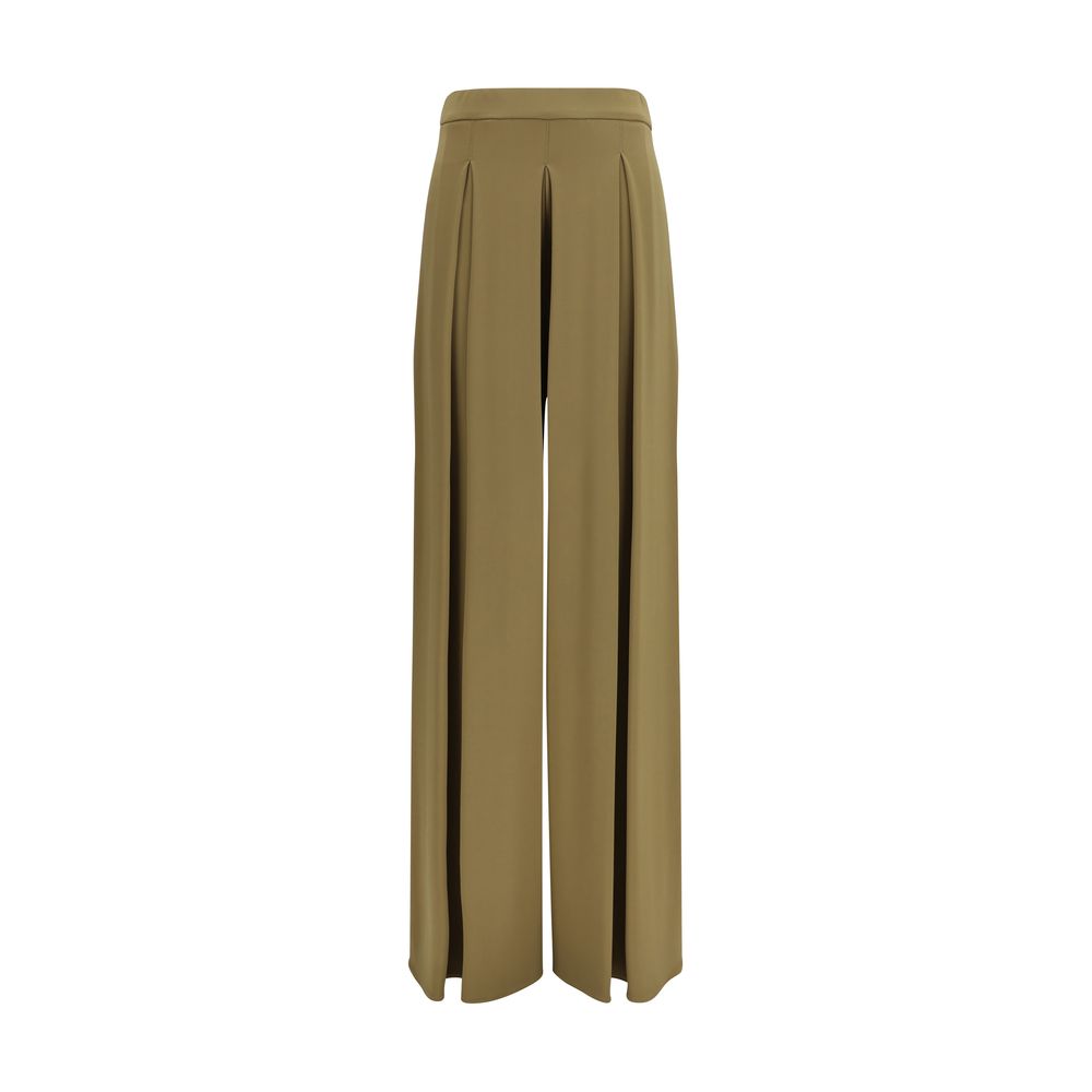 Bicolor Viscose Casual Pants