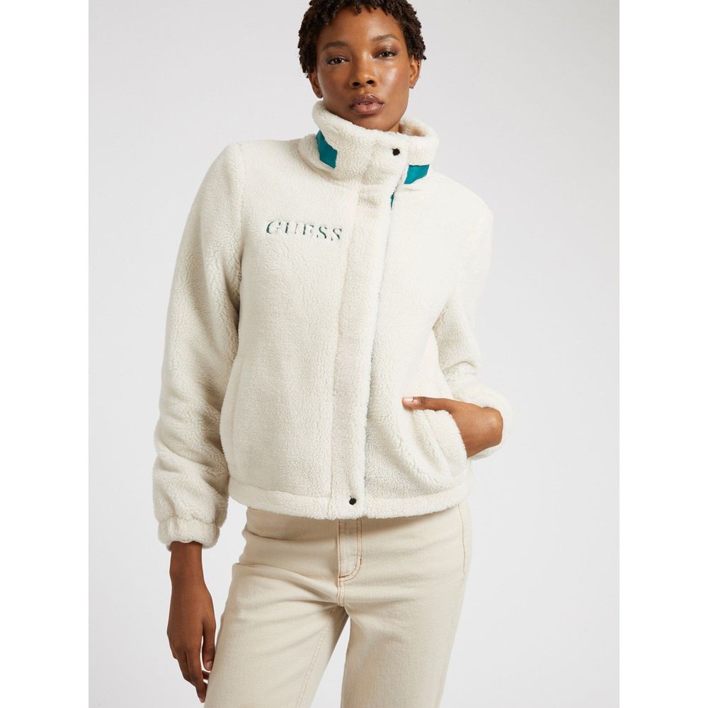 Gray Polyester Coat