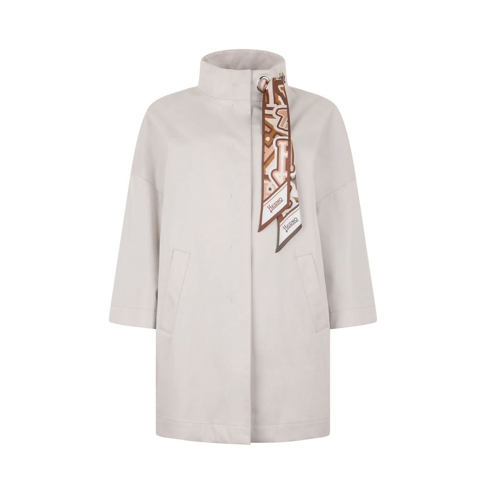 White Cotton Coat