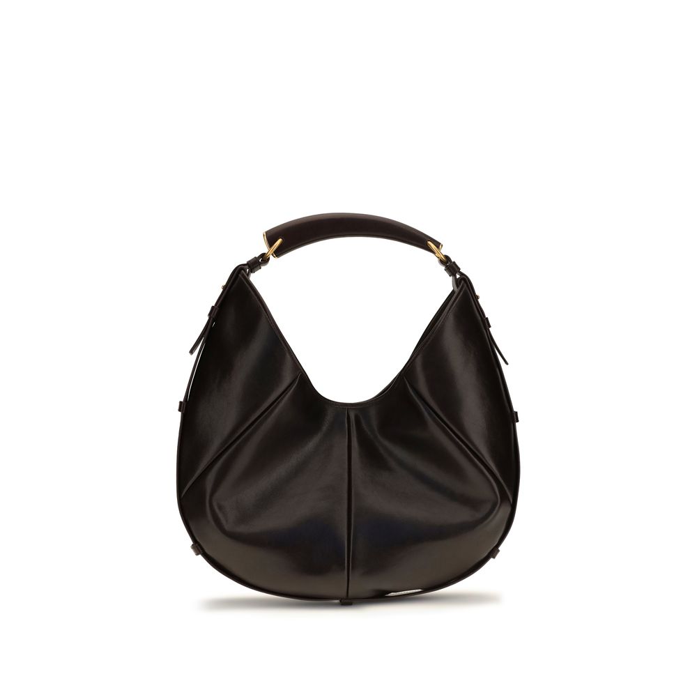 Brown Calf Leather Bos Taurus Shoulder Bag