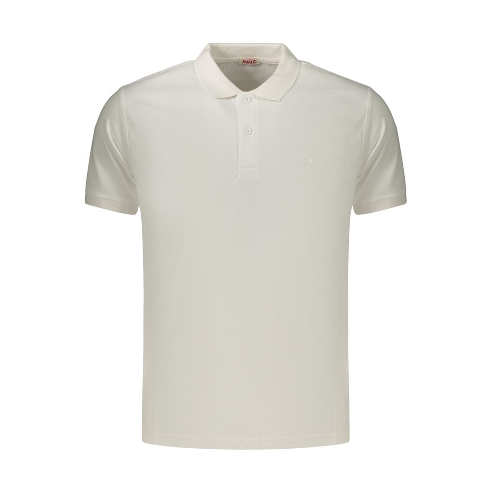 White Cotton Men's Polo Shirt