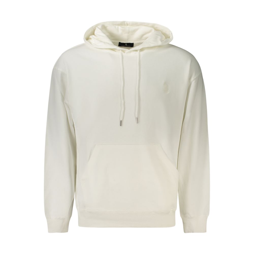 White Cotton Men's Sweatshirt