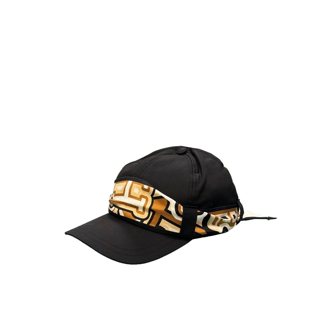 Black Cotton Cap (Baseball Hat)