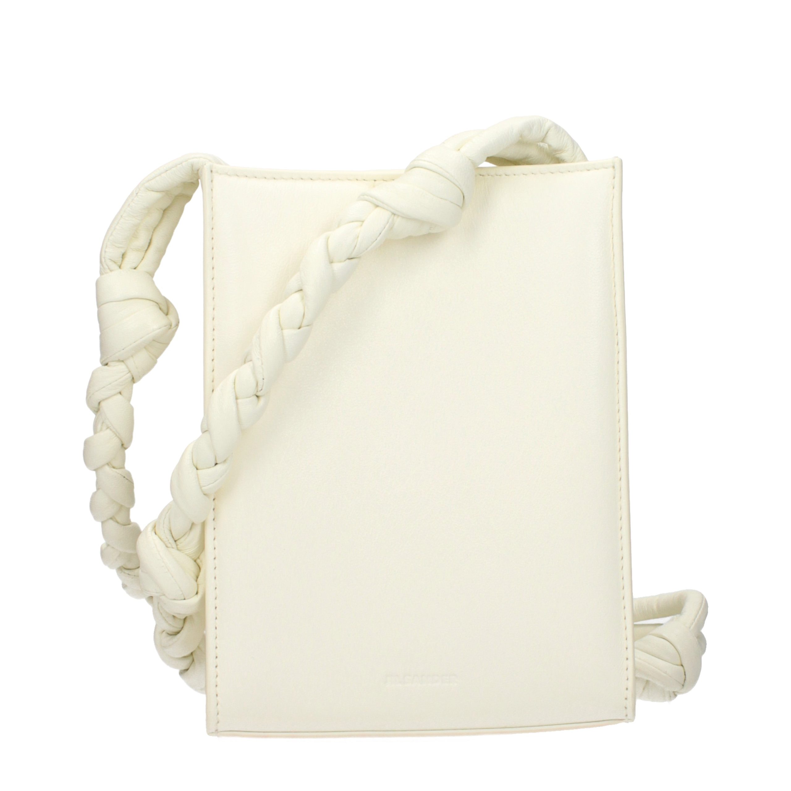 White Leather Crossbody Bag
